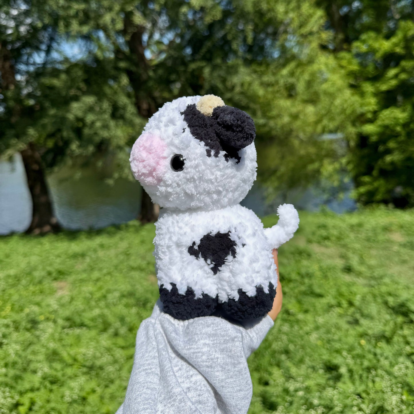 Crochet Baby Cow Plushie