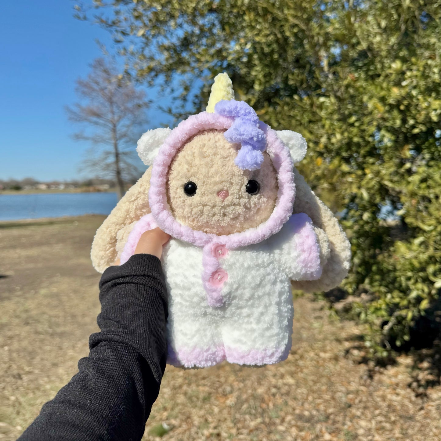 18 in 1 Pajama Bunny Crochet Pattern | Bunny + Pajama