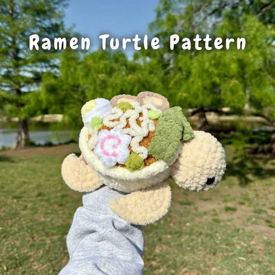 Ramen Turtle Crochet Pattern
