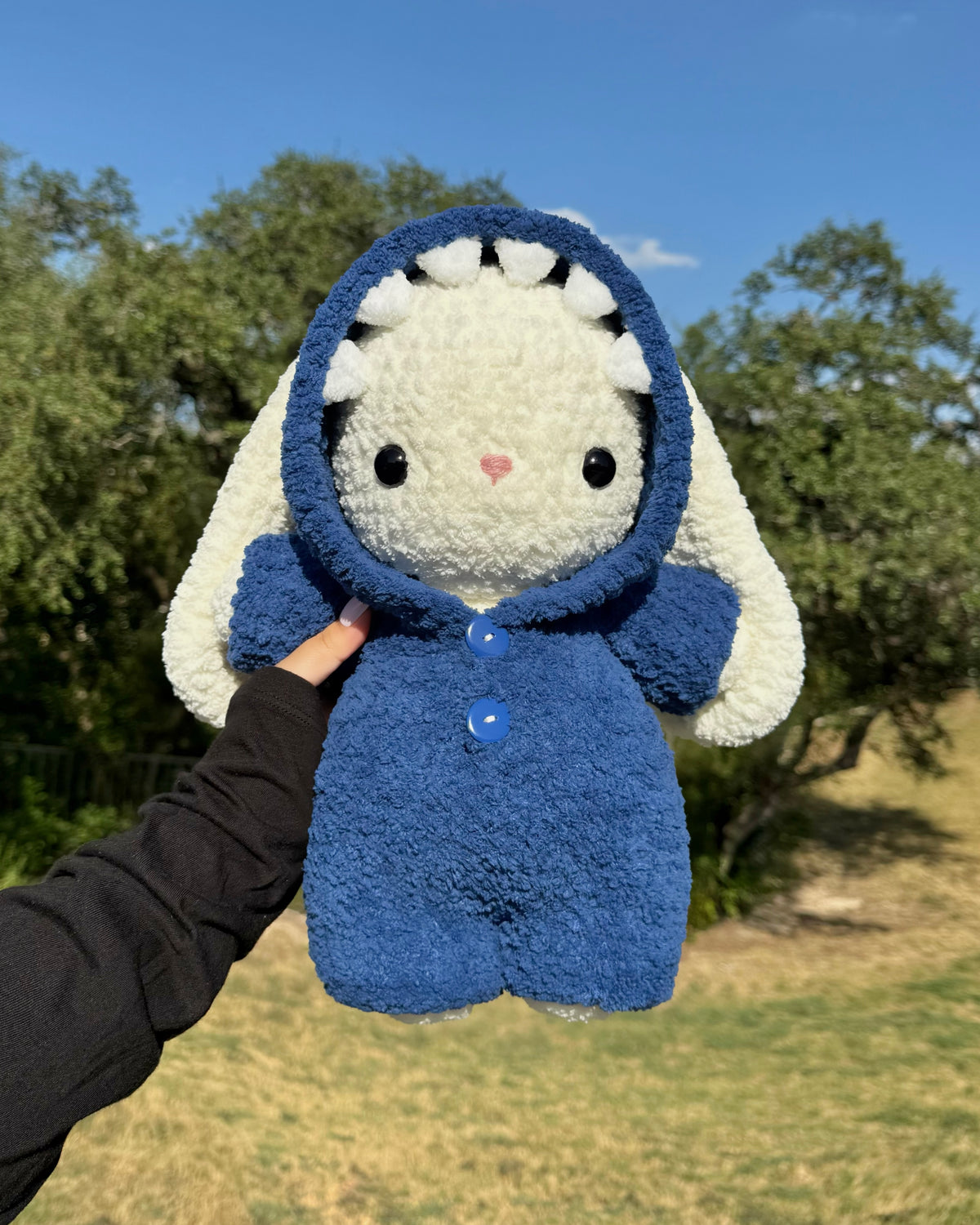 Jumbo Shark Pajama Bunny Plushie