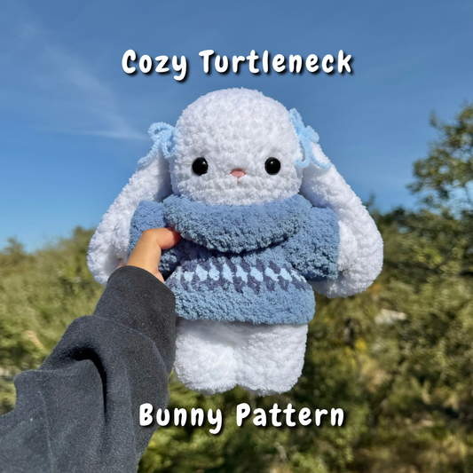 Cozy Turtleneck Bunny Crochet Pattern