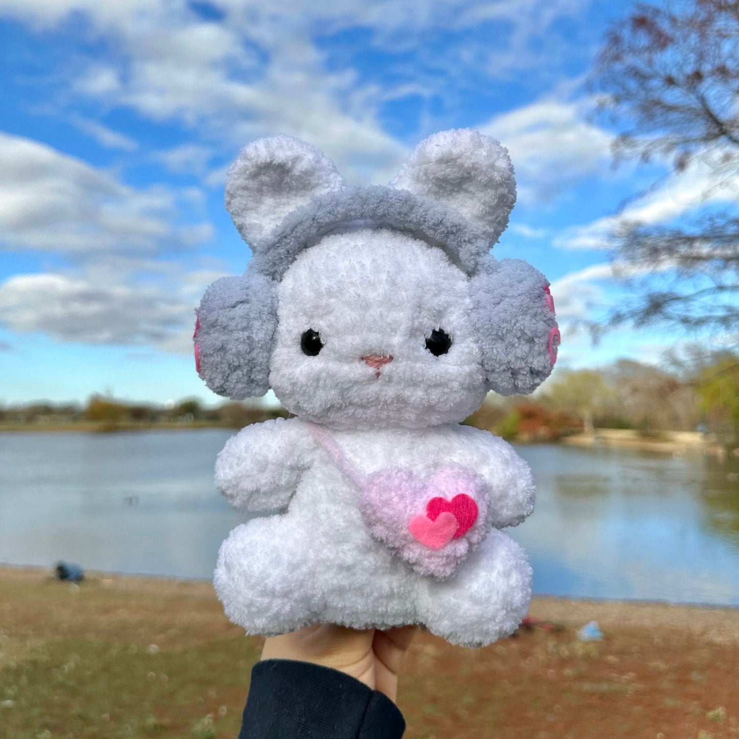 Headphone Bunny Crochet Pattern