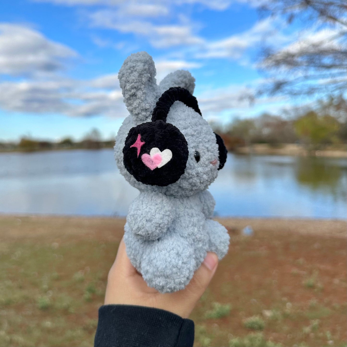 Headphone Bunny Crochet Pattern