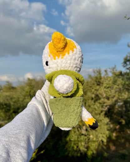 Crochet Calico Kitty Plushie