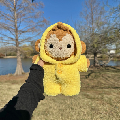 4 in 1 Pajama Animals Crochet Pattern | 4 Animals + Pajama