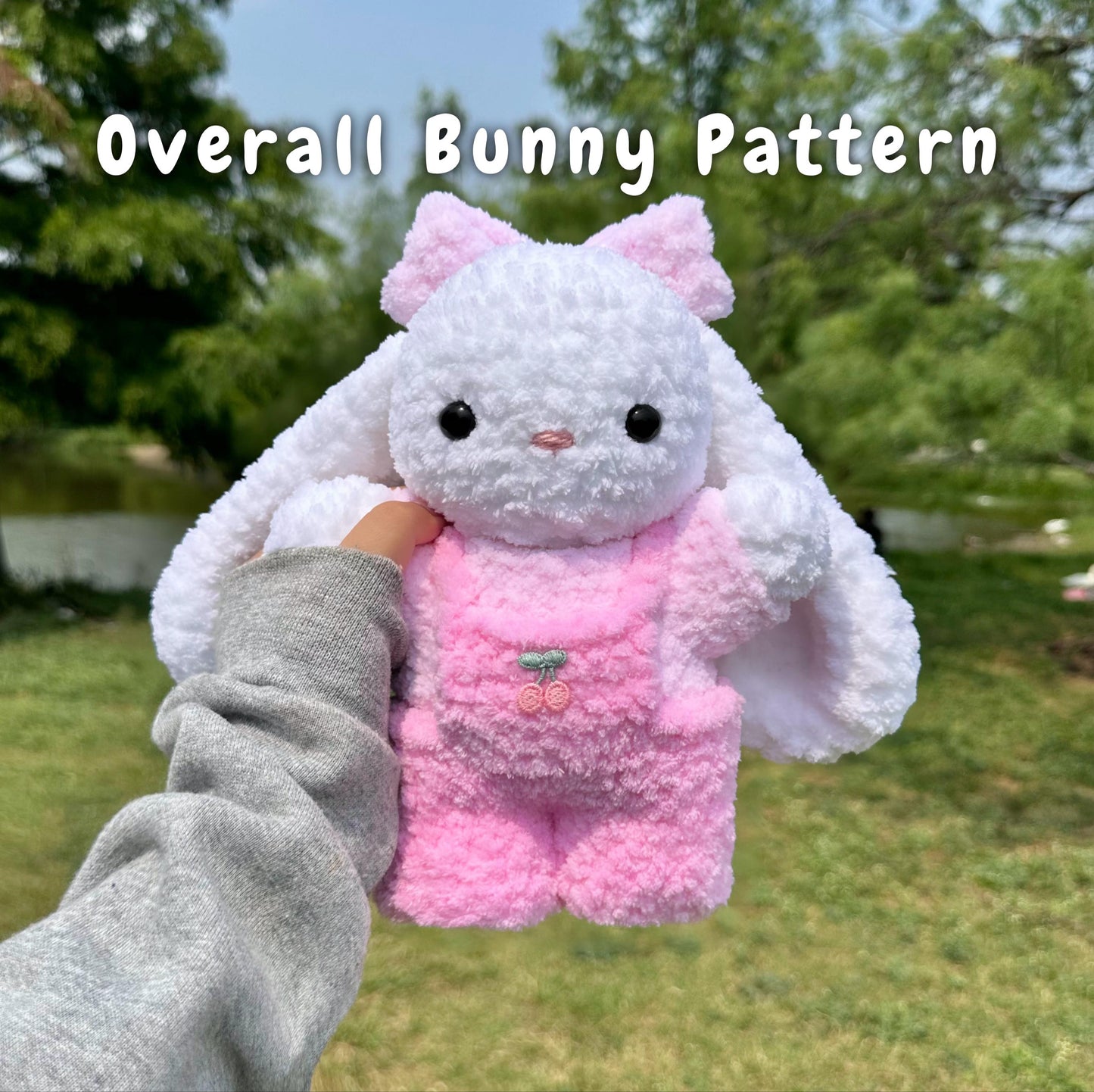 Layered Shirt and Overalls Bunny Crochet Pattern