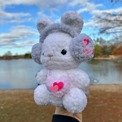 Headphone Bunny Crochet Pattern