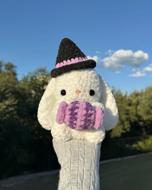 Trick-or-Treat Bunny Plushie