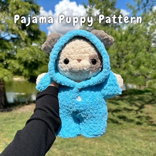 Pajama Puppy Crochet Pattern | Puppy + Pajama