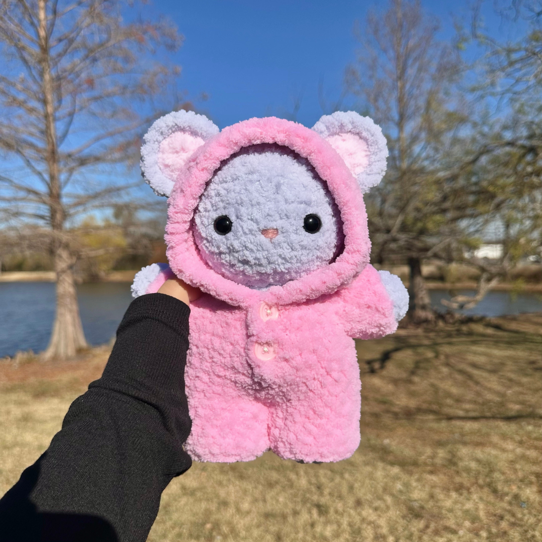 4 in 1 Pajama Animals Crochet Pattern | 4 Animals + Pajama