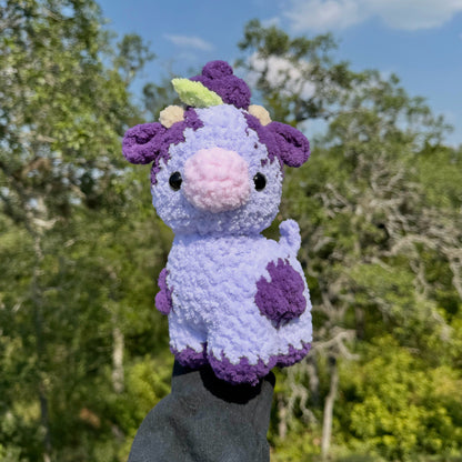 Grape Baby Cow Crochet Pattern