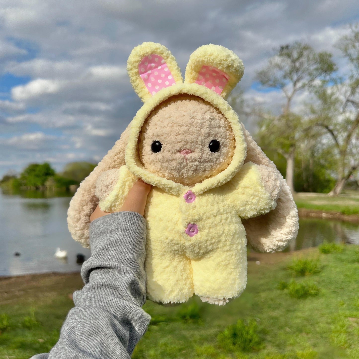 9 in 1 Pajama Bunny Crochet Pattern | Bunny + Pajama