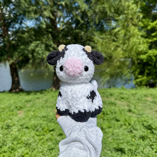 Crochet Baby Cow Plushie