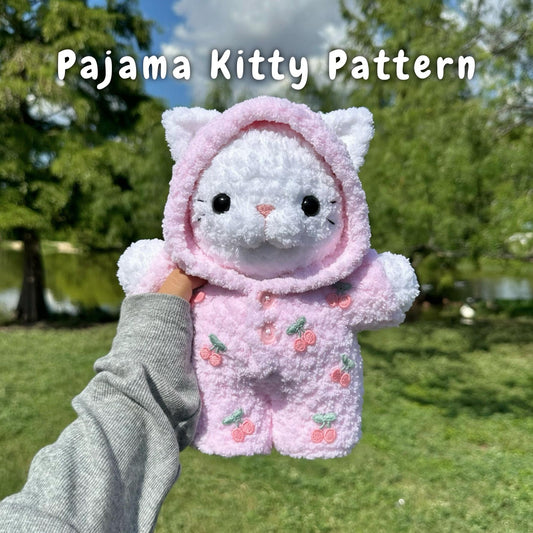 Pajama Kitty Crochet Pattern | Kitty + Pajama