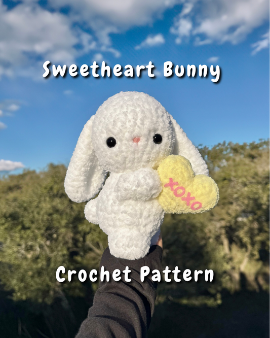Sweetheart Bunny Crochet Pattern