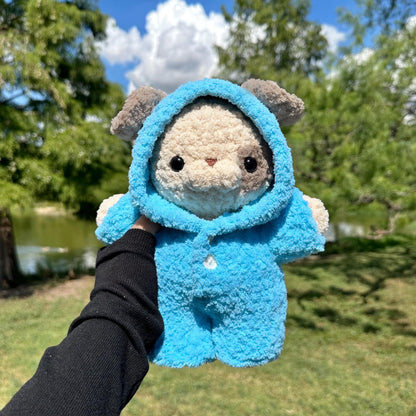 Pajama Pets Crochet Pattern | Kitty & Puppy + Pajama