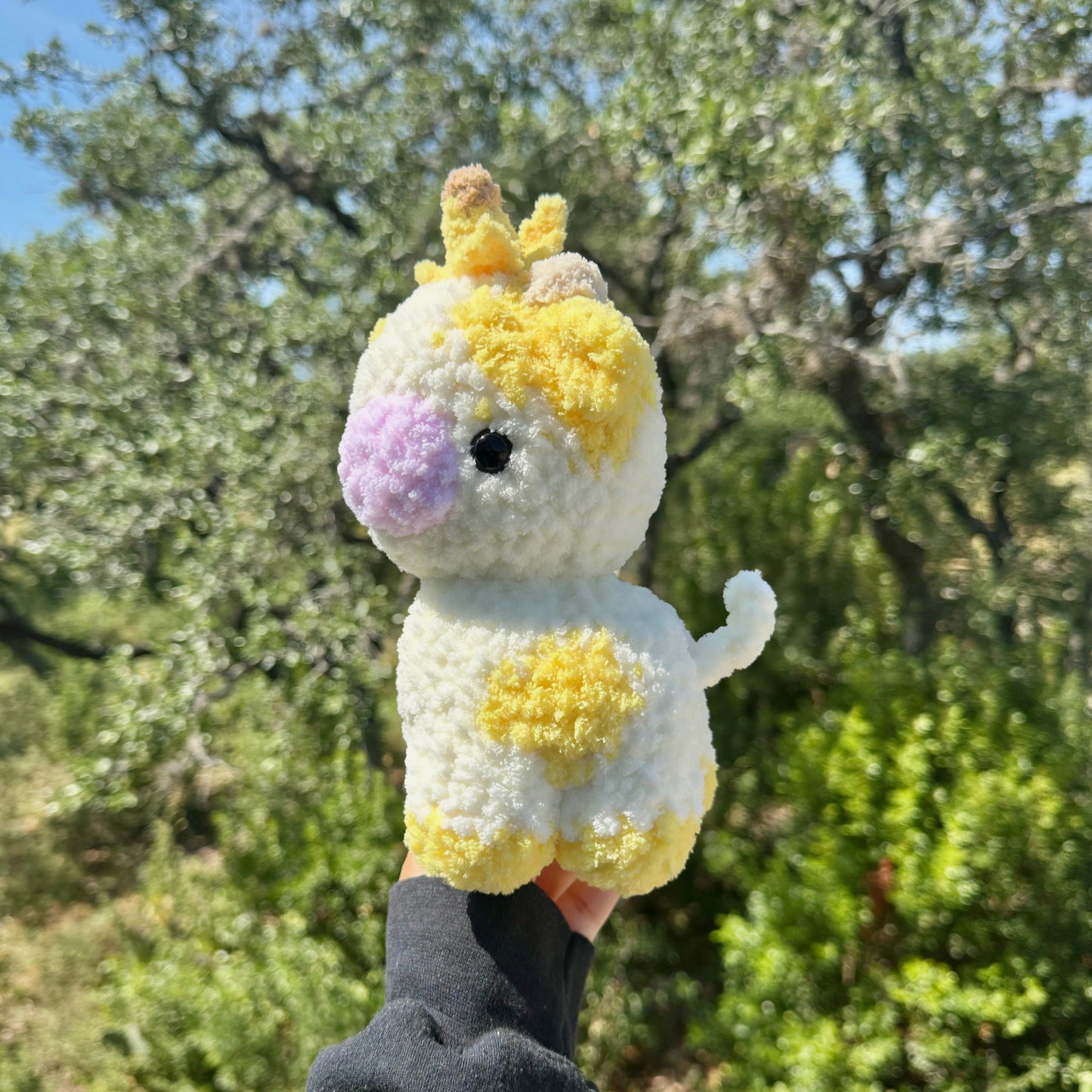 Banana Baby Cow Crochet Pattern