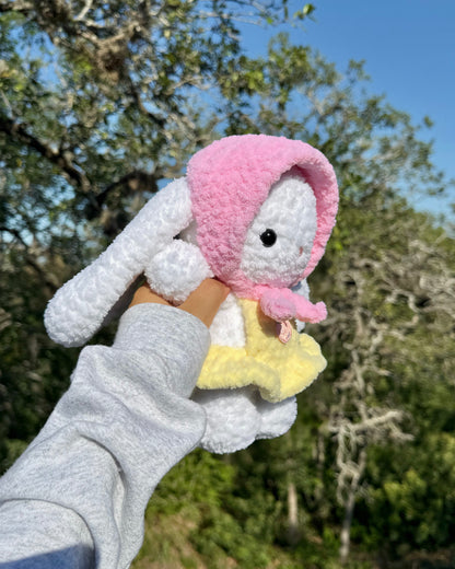 Headscarf & Flowy Dress Bunny Crochet Pattern