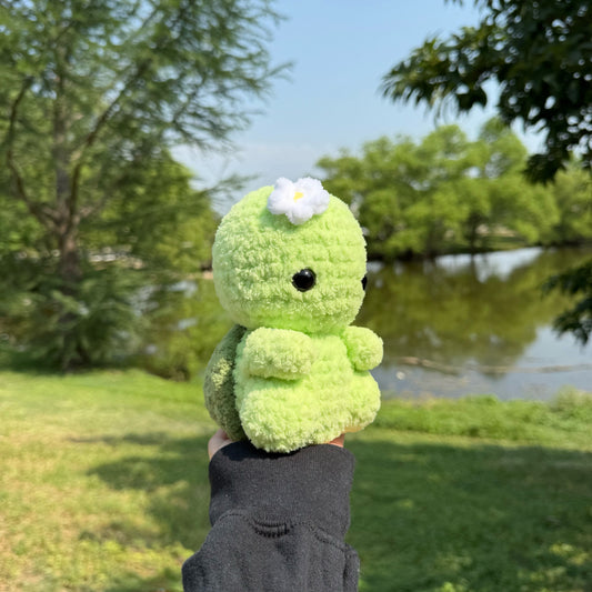 Crochet Baby Turtle Plushie