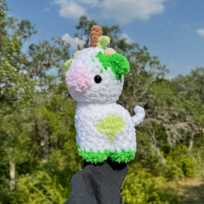 Apple Baby Cow Crochet Pattern