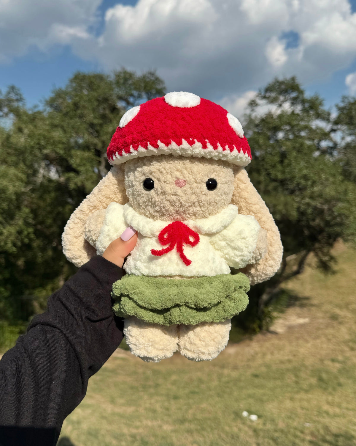 Mushroom Bunny Plushie