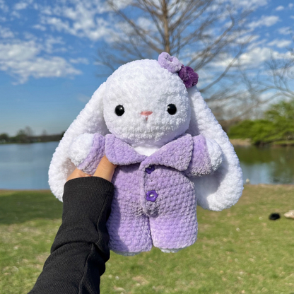 10 in 1 Bunny Clothing Crochet Pattern | Bunny + Clothing