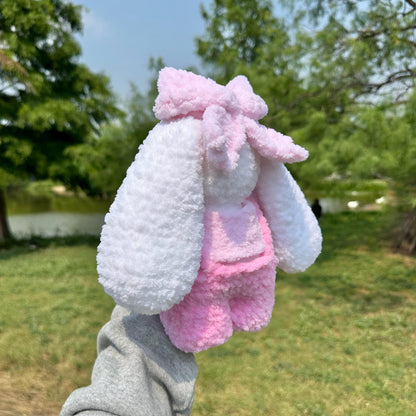 Layered Shirt and Overalls Bunny Crochet Pattern