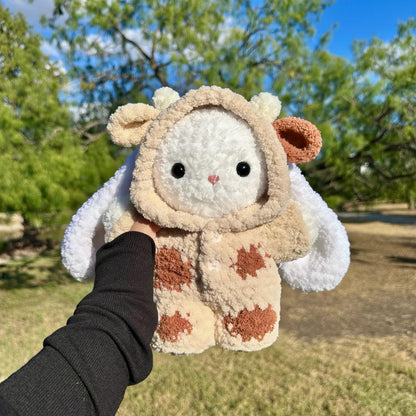 9 in 1 Pajama Bunny Crochet Pattern | Bunny + Pajama